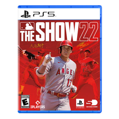 PS5 MLB 22 The Show standard edition game case