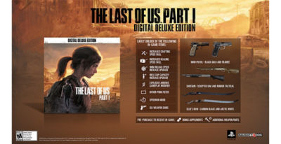  THE LAST OF US PART I - DELUXE EDITION - PC [Online Game Code]  : Everything Else