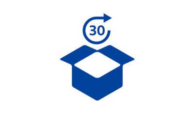 Free 30 day returns iconography