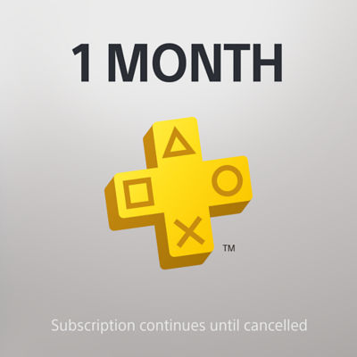Image of the PS Plus 1 month subscription item