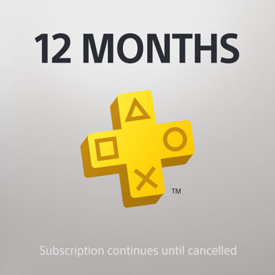 PlayStation Plus 12 Month subscription