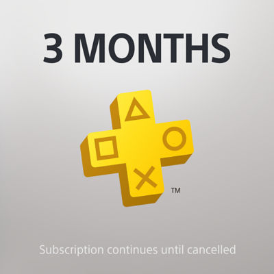 PlayStation® Plus Subscription - 3 Months Thumbnail 1