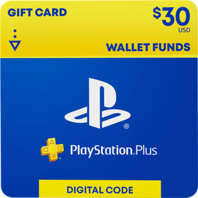 PS Plus $30 Digital Gift Card