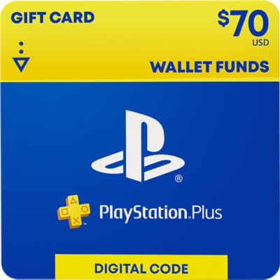 PS Plus $70 Digital Gift Card