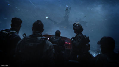 PS5 Call of Duty Image Ops in Rain