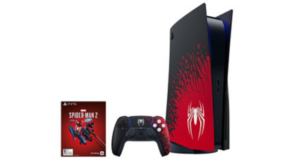 ps5 spider man 2 console bundle in the box esrb