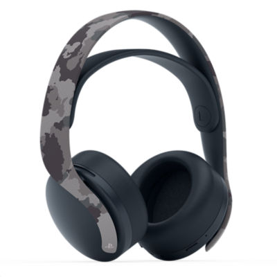 PULSE 3D Wireless Headset Gray Camouflage