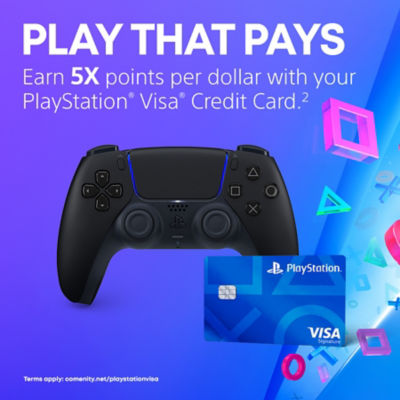 Days of Play. Play that pays. Earn 5x points per dollar with your PlayStation Visa Credit Card. Learn more.