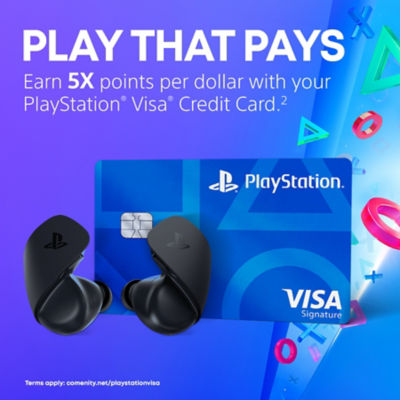 Days of Play. Play that pays. Earn 5x points per dollar with your PlayStation Visa Credit Card. Learn more.